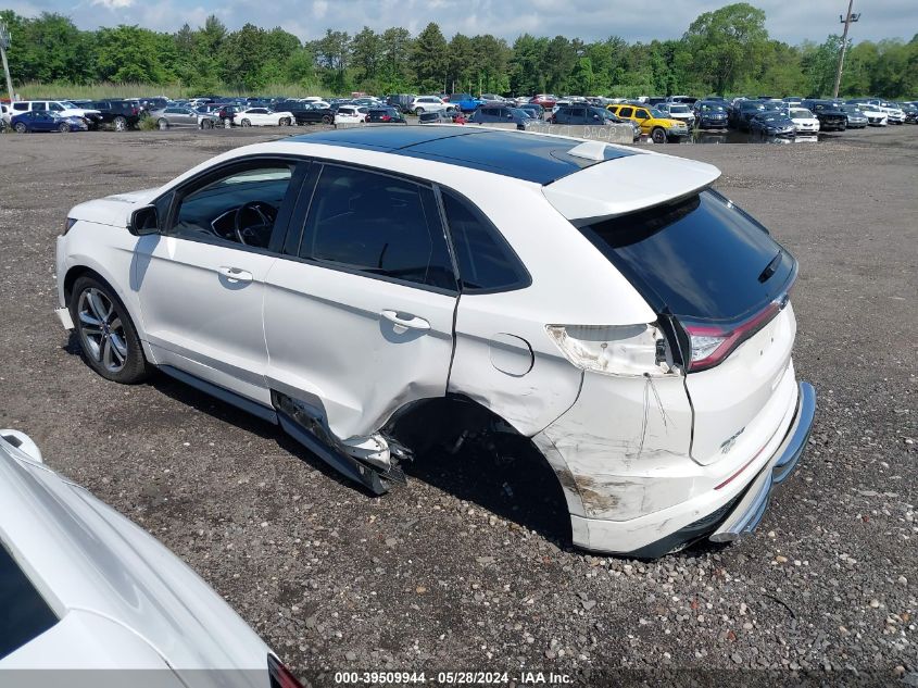 2017 Ford Edge Sport VIN: 2FMPK4AP9HBB24804 Lot: 39509944