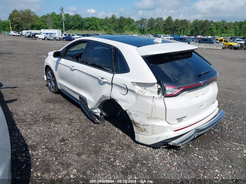 2017 Ford Edge Sport VIN: 2FMPK4AP9HBB24804 Lot: 39509944