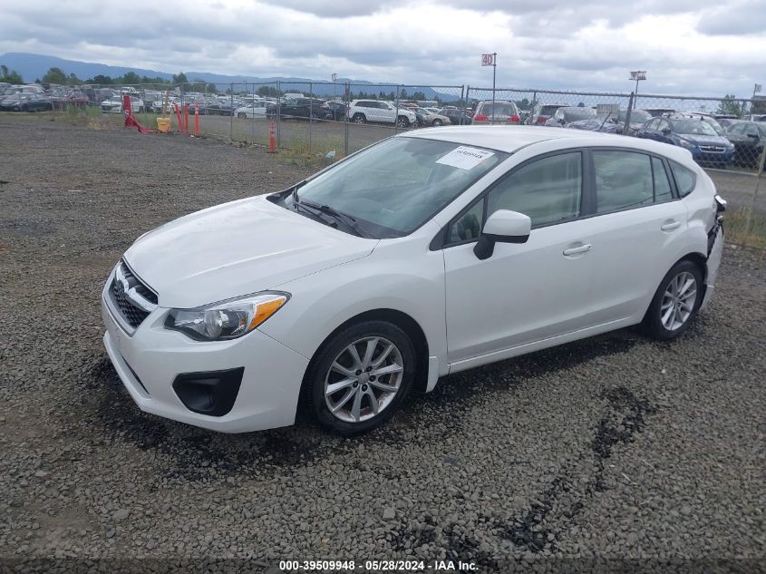 2014 Subaru Impreza 2.0I Premium VIN: JF1GPAC63E8299904 Lot: 39509948