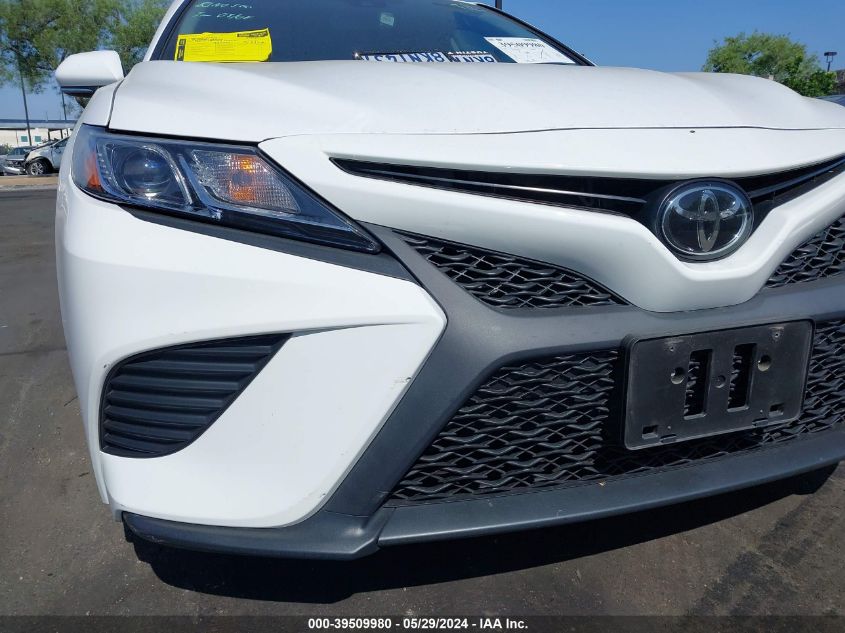 2019 Toyota Camry Se VIN: 4T1B11HK6KU804912 Lot: 39509980