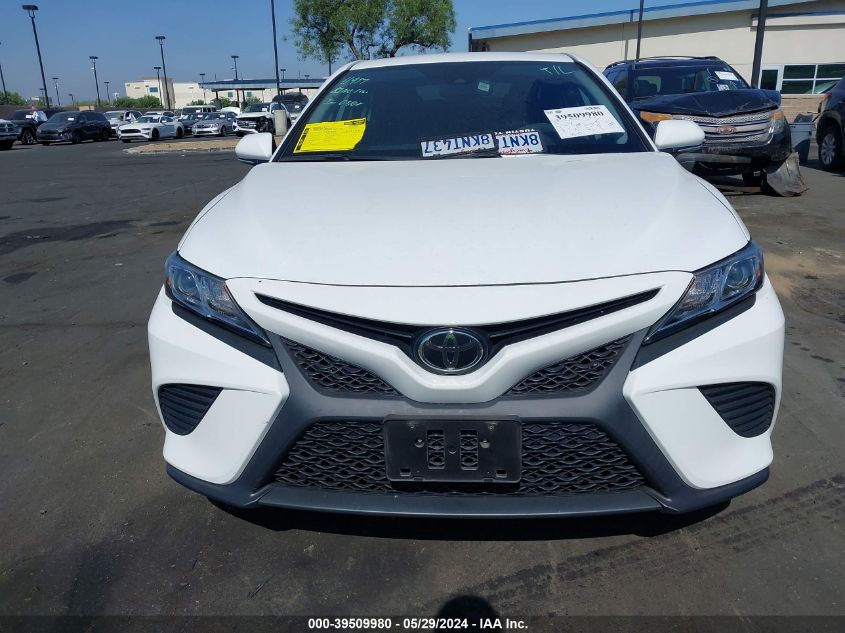 2019 Toyota Camry Se VIN: 4T1B11HK6KU804912 Lot: 39509980