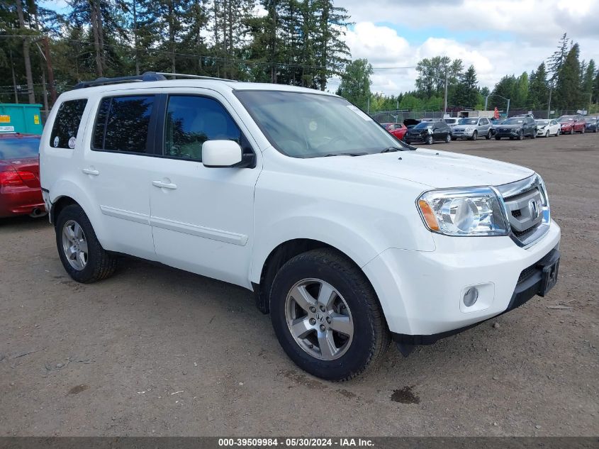 2010 Honda Pilot Ex-L VIN: 5FNYF4H52AB020729 Lot: 39509984