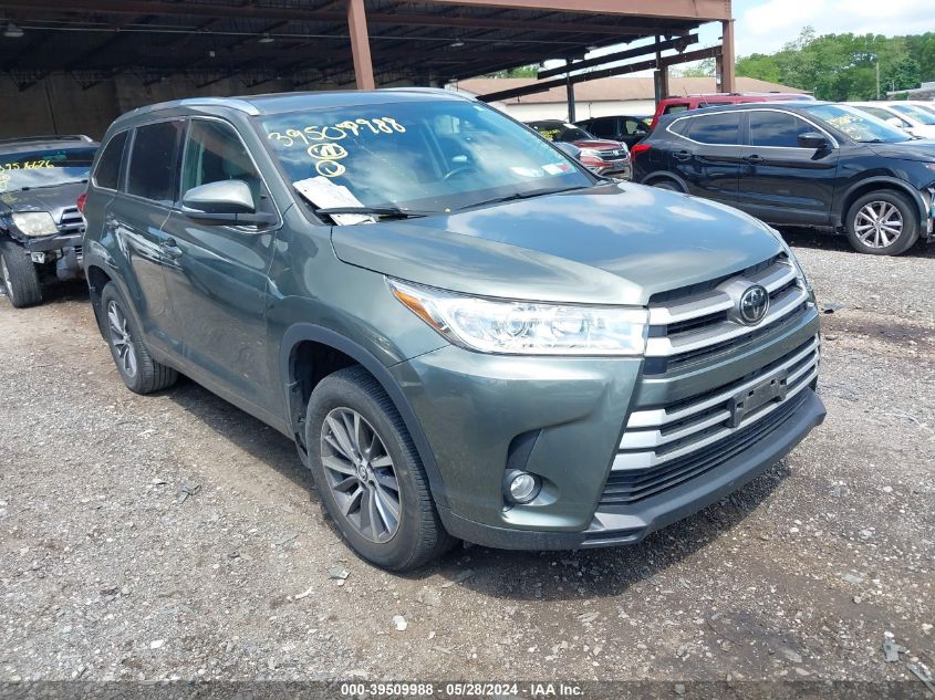 2018 TOYOTA HIGHLANDER SE/XLE - 5TDJZRFH7JS873531