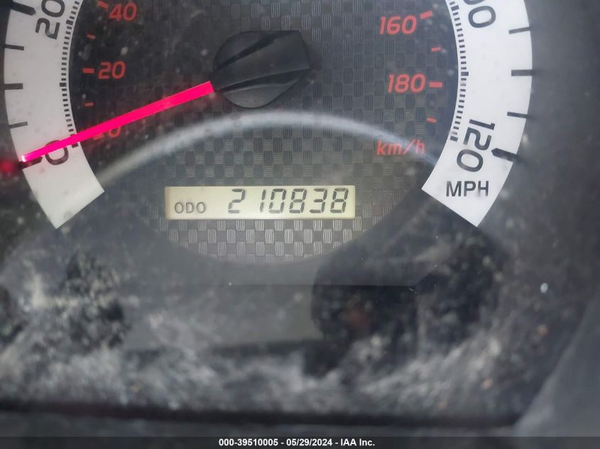 2013 Toyota Tacoma Prerunner V6 VIN: 5TFTU4GN6DX031583 Lot: 39510005