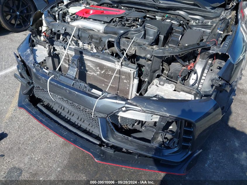 2018 Honda Civic Type R Touring VIN: SHHFK8G76JU204826 Lot: 39510006