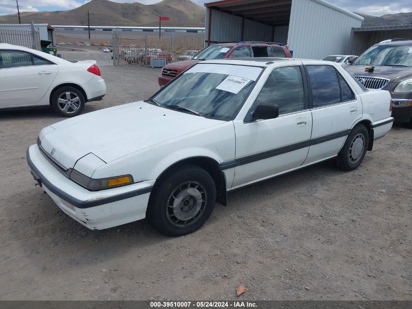 1989 Honda Accord Lxi VIN: JHMCA5645KC036087 Lot: 39510007