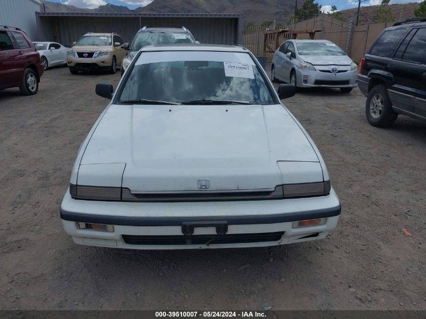 1989 Honda Accord Lxi VIN: JHMCA5645KC036087 Lot: 39510007