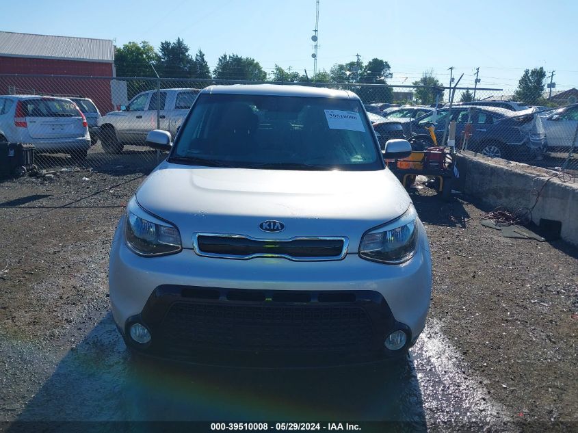 2016 Kia Soul + VIN: KNDJP3A50G7865600 Lot: 39510008