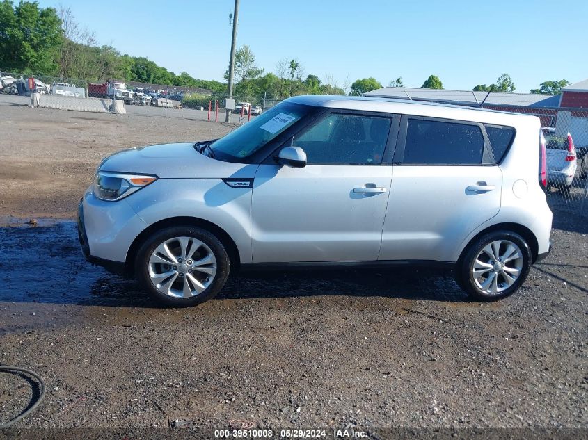2016 Kia Soul + VIN: KNDJP3A50G7865600 Lot: 39510008