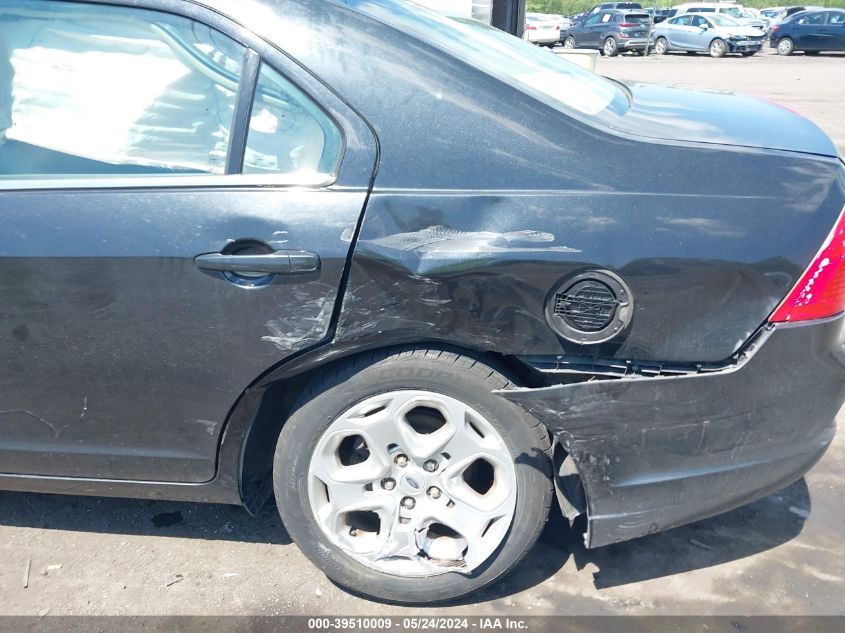 2010 Ford Fusion Se VIN: 3FAHP0HA2AR386732 Lot: 39510009