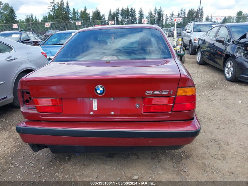 1993 BMW 525 I VIN: WBAHD5310PGB36123 Lot: 39510011