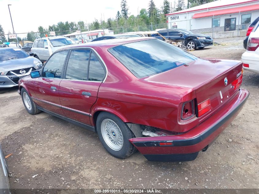 1993 BMW 525 I VIN: WBAHD5310PGB36123 Lot: 39510011