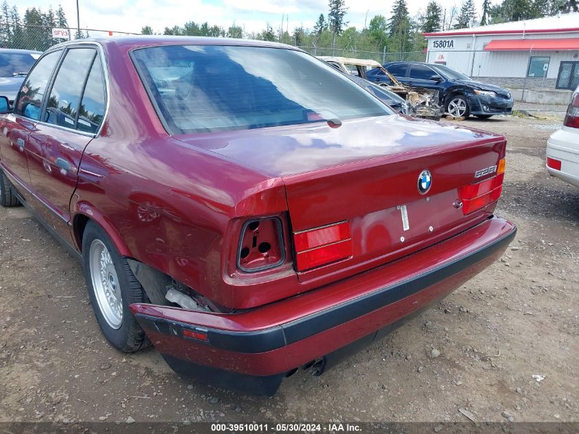 1993 BMW 525 I VIN: WBAHD5310PGB36123 Lot: 39510011