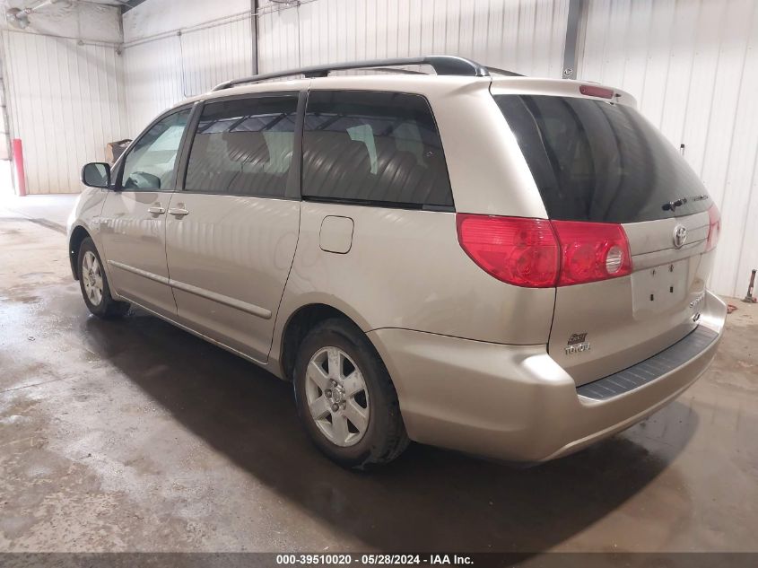 2010 Toyota Sienna Le VIN: 5TDKK4CC6AS307185 Lot: 39510020