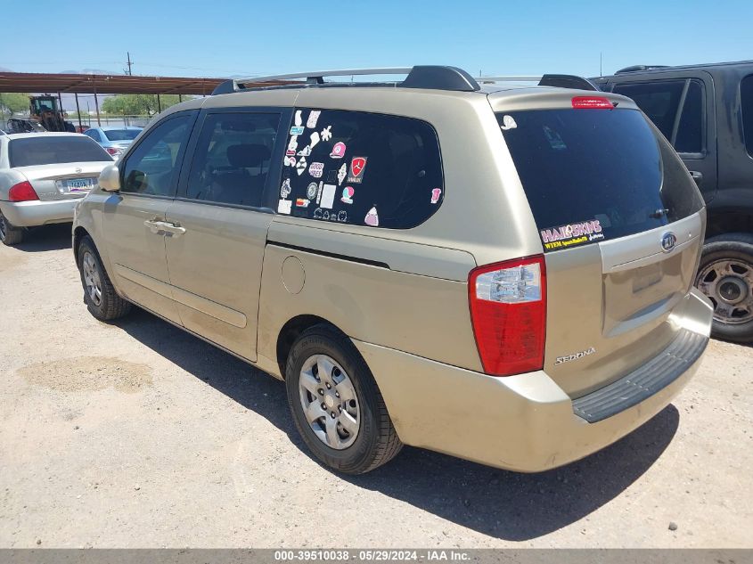 2006 Kia Sedona Ex/Lx VIN: KNDMB233666059492 Lot: 39510038