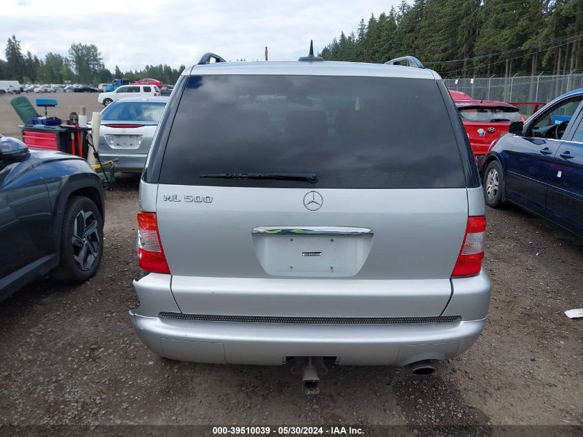 2002 Mercedes-Benz Ml 500 VIN: 4JGAB75E22A371181 Lot: 39510039