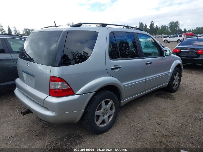 2002 Mercedes-Benz Ml 500 VIN: 4JGAB75E22A371181 Lot: 39510039