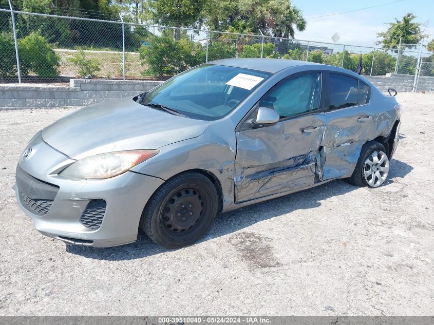 2013 Mazda Mazda3 I Sv VIN: JM1BL1TG7D1726534 Lot: 39510040