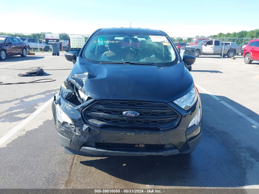 2021 Ford Ecosport S VIN: MAJ3S2FE5MC411698 Lot: 39510055