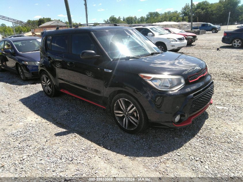 2015 Kia Soul + VIN: KNDJP3A54F7772030 Lot: 39510068