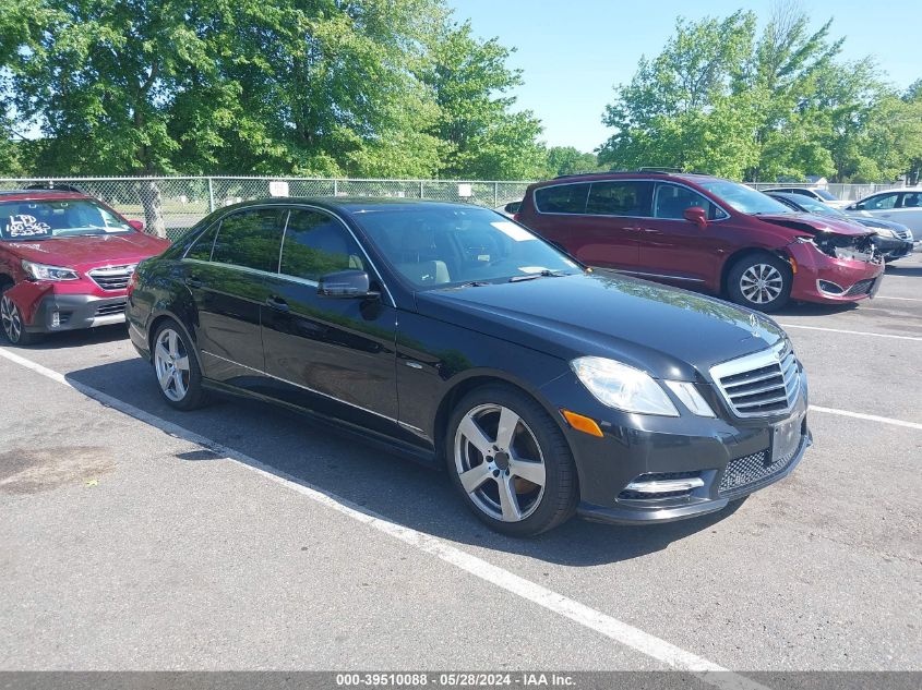 2012 Mercedes-Benz E 350 4Matic VIN: WDDHF8JB2CA551812 Lot: 39510088