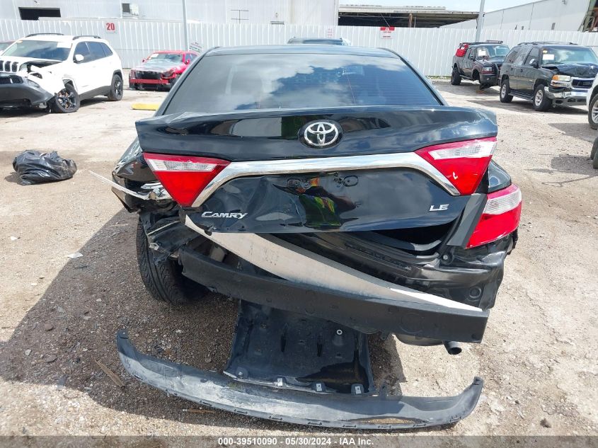 2016 Toyota Camry Le VIN: 4T4BF1FK8GR572234 Lot: 39510090