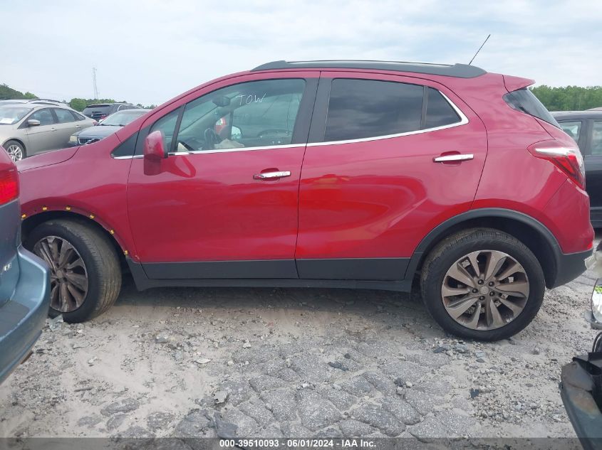 2020 Buick Encore Fwd Preferred VIN: KL4CJASB6LB030055 Lot: 39510093