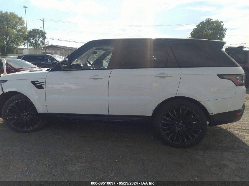 2018 Land Rover Range Rover Sport Hse VIN: SALWR2RV2JA698724 Lot: 39510097