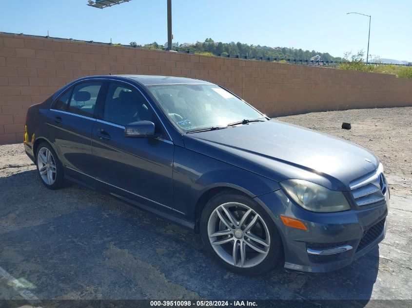 2013 Mercedes-Benz C 250 Luxury/Sport VIN: WDDGF4HB2DR295717 Lot: 39510098