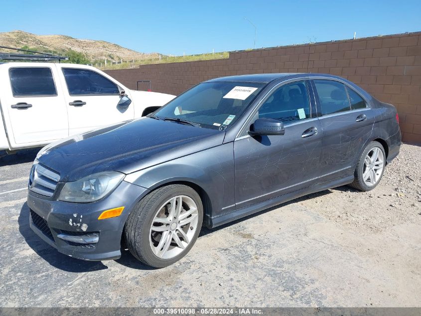 2013 Mercedes-Benz C 250 Luxury/Sport VIN: WDDGF4HB2DR295717 Lot: 39510098