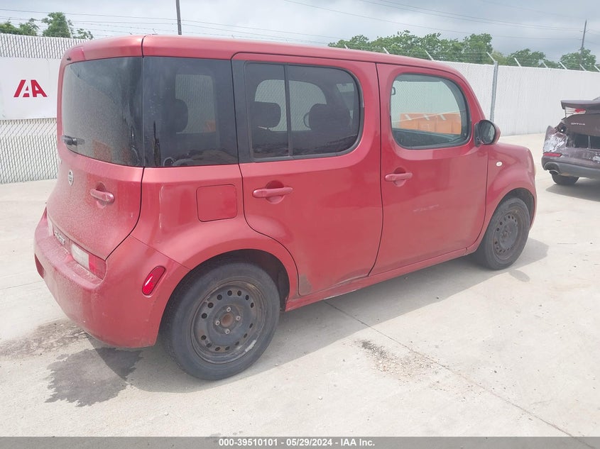 2011 Nissan Cube 1.8S VIN: JN8AZ2KR4BT202413 Lot: 39510101