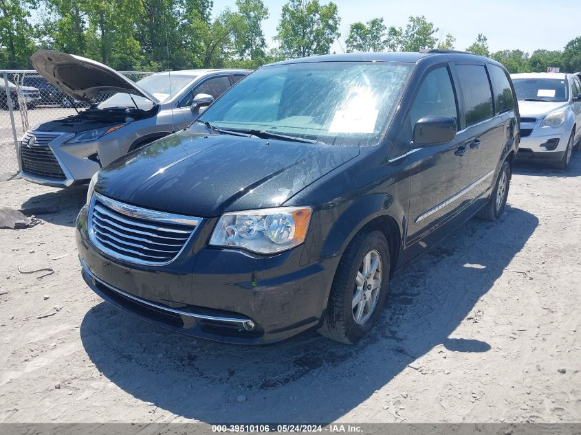 2012 Chrysler Town & Country Touring VIN: 2C4RC1BGXCR163781 Lot: 39510106