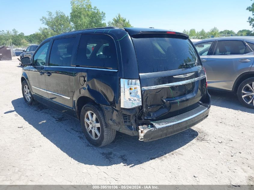 2012 Chrysler Town & Country Touring VIN: 2C4RC1BGXCR163781 Lot: 39510106