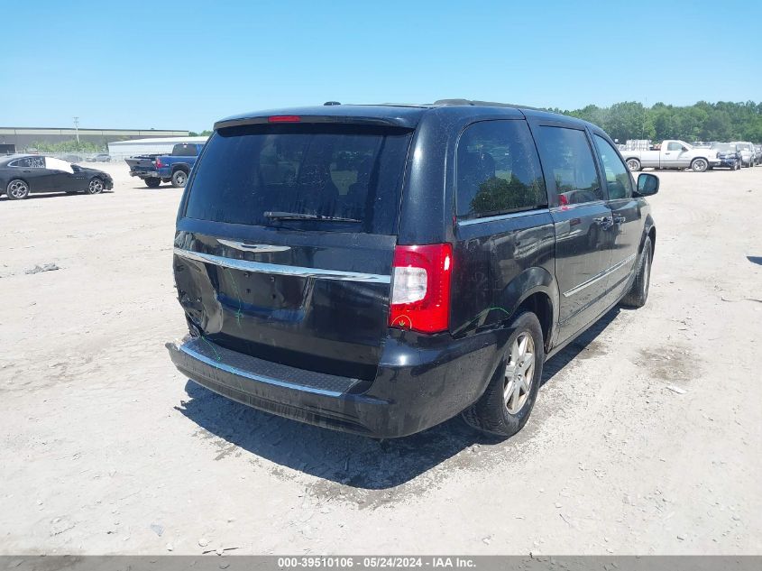 2012 Chrysler Town & Country Touring VIN: 2C4RC1BGXCR163781 Lot: 39510106