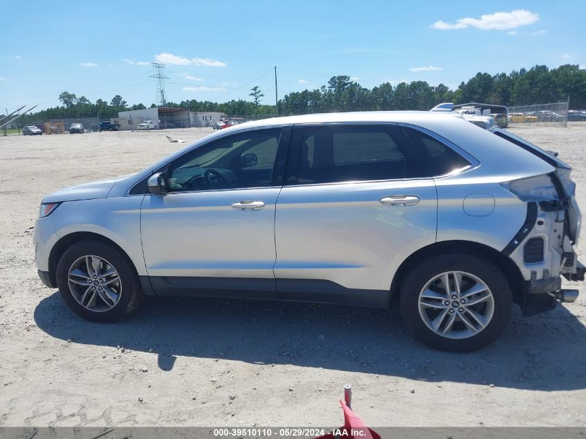 2017 Ford Edge Sel VIN: 2FMPK4J84HBB59436 Lot: 39510110