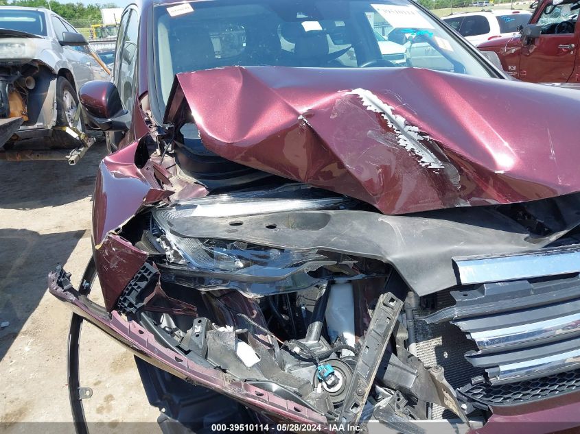 2017 Honda Pilot Ex-L VIN: 5FNYF5H66HB021830 Lot: 39510114