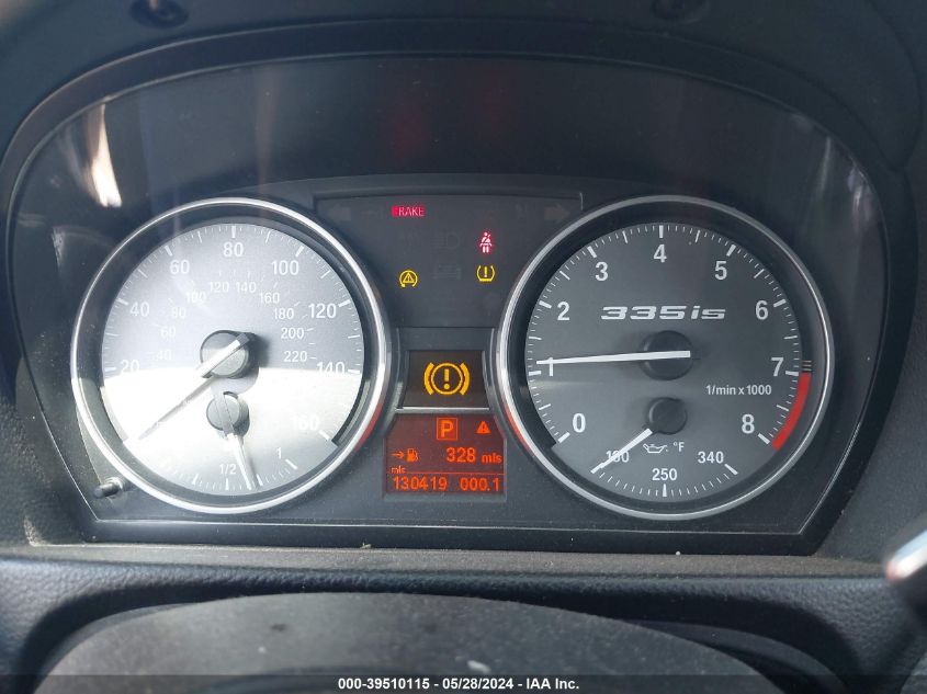 2011 BMW 335Is VIN: WBAKG1C55BE362586 Lot: 39510115