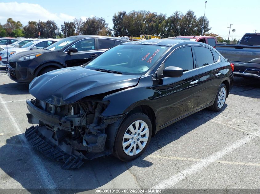 2016 Nissan Sentra Sv VIN: 3N1AB7AP9GY217360 Lot: 39510126