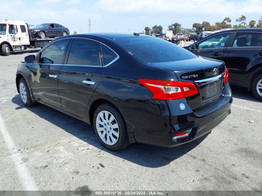 2016 Nissan Sentra Sv VIN: 3N1AB7AP9GY217360 Lot: 39510126