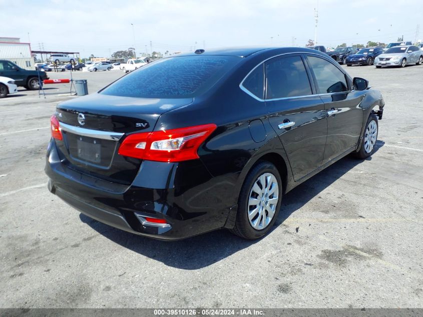 2016 Nissan Sentra Sv VIN: 3N1AB7AP9GY217360 Lot: 39510126