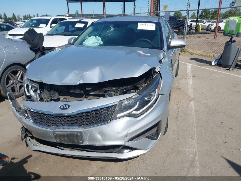 2019 Kia Optima Lx VIN: 5XXGT4L34KG351210 Lot: 39510159