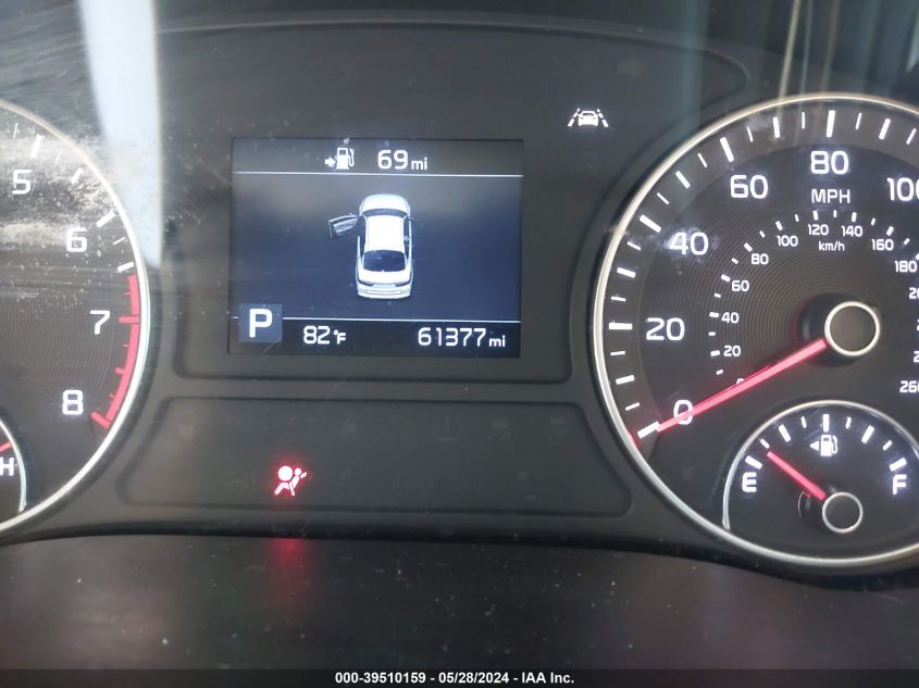 2019 Kia Optima Lx VIN: 5XXGT4L34KG351210 Lot: 39510159