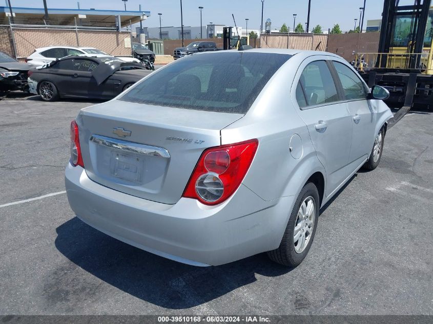 2016 Chevrolet Sonic Lt Auto VIN: 1G1JC5SG1G4103894 Lot: 39510168