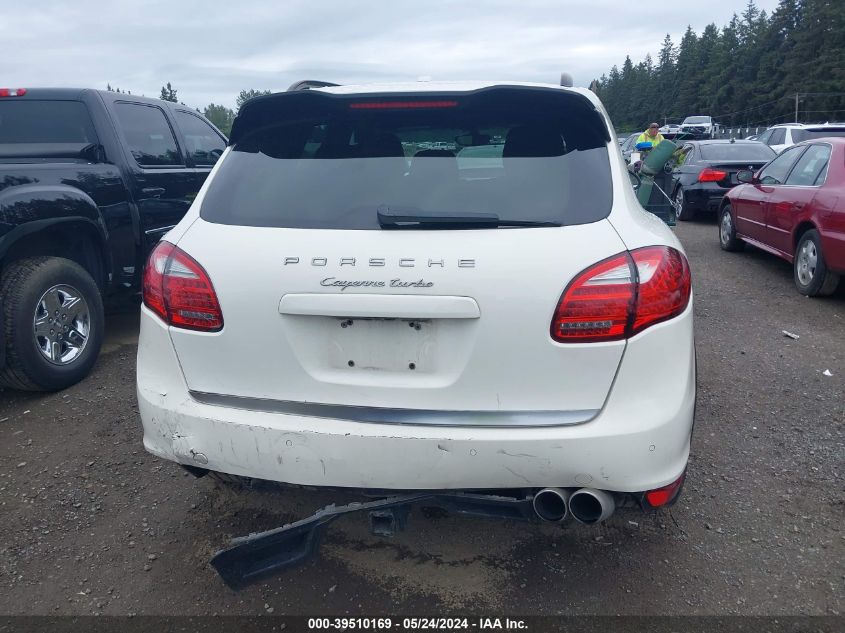 2011 Porsche Cayenne Turbo VIN: WP1AC2A29BLA83046 Lot: 39510169