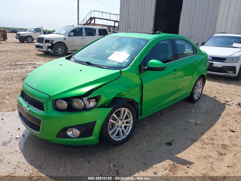 2015 Chevrolet Sonic Lt Auto VIN: 1G1JC5SH1F4141987 Lot: 39510185