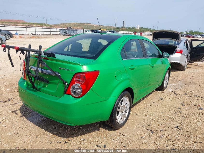 2015 Chevrolet Sonic Lt Auto VIN: 1G1JC5SH1F4141987 Lot: 39510185