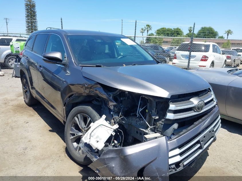 2018 TOYOTA HIGHLANDER LE - 5TDZARFH7JS038300