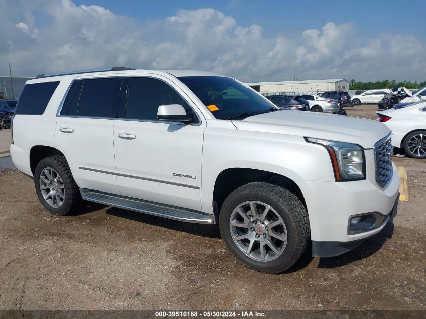 2018 GMC Yukon Denali VIN: 1GKS1CKJXJR208854 Lot: 39510188