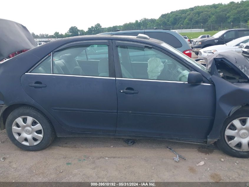 2004 Toyota Camry Le VIN: 4T1BE32K14U284940 Lot: 39510192