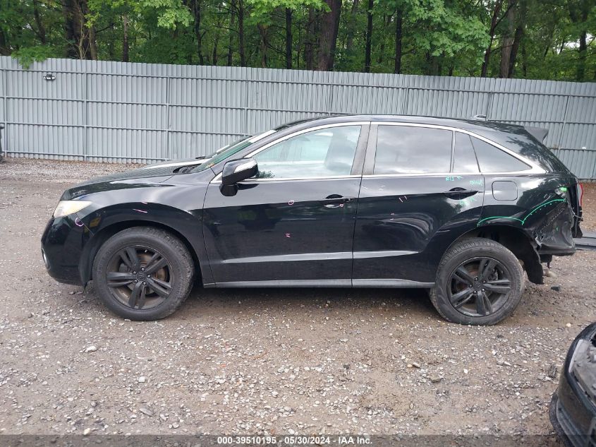 2014 Acura Rdx VIN: 5J8TB3H52EL005247 Lot: 39510195